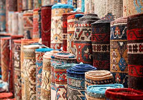 فرش وینتیج طرح افشان